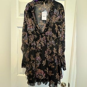 Paisley free people Boho Dress
